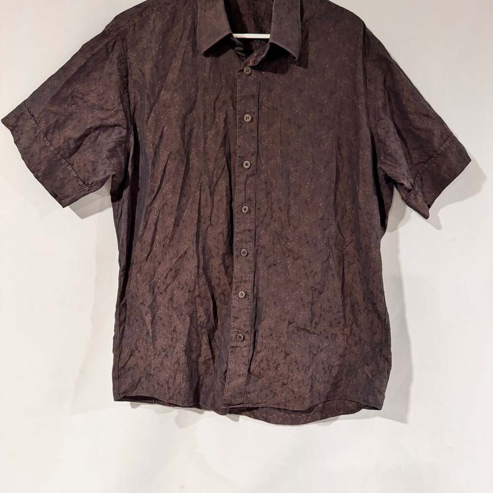 Men's David August Dress Shirt Short Sleeve
